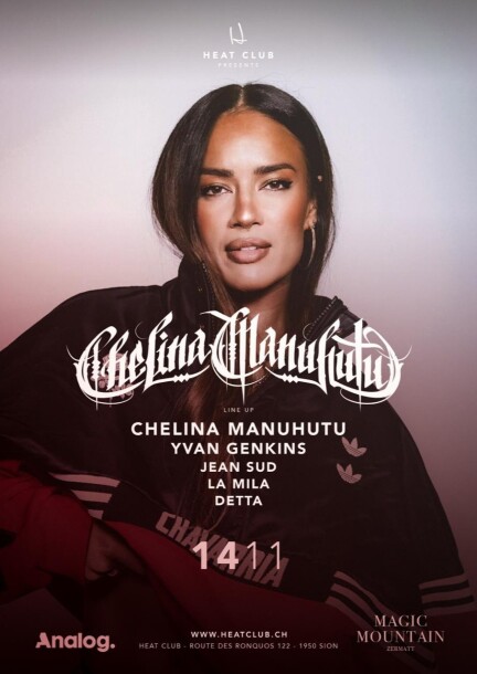 HEAT Club & Magic Mountain Festival present Chelina Manuhutu event poster