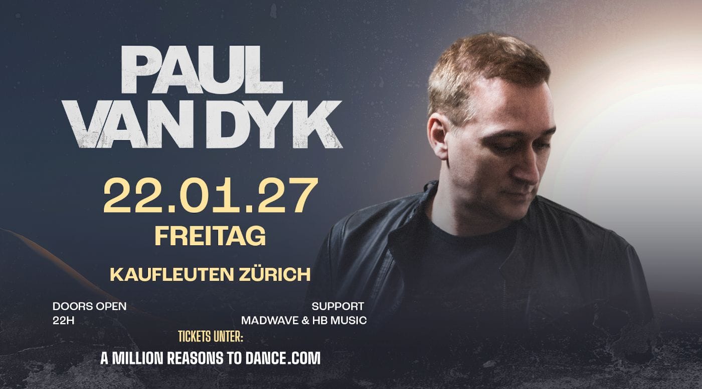 Paul van Dyk — Tour 2027 event poster