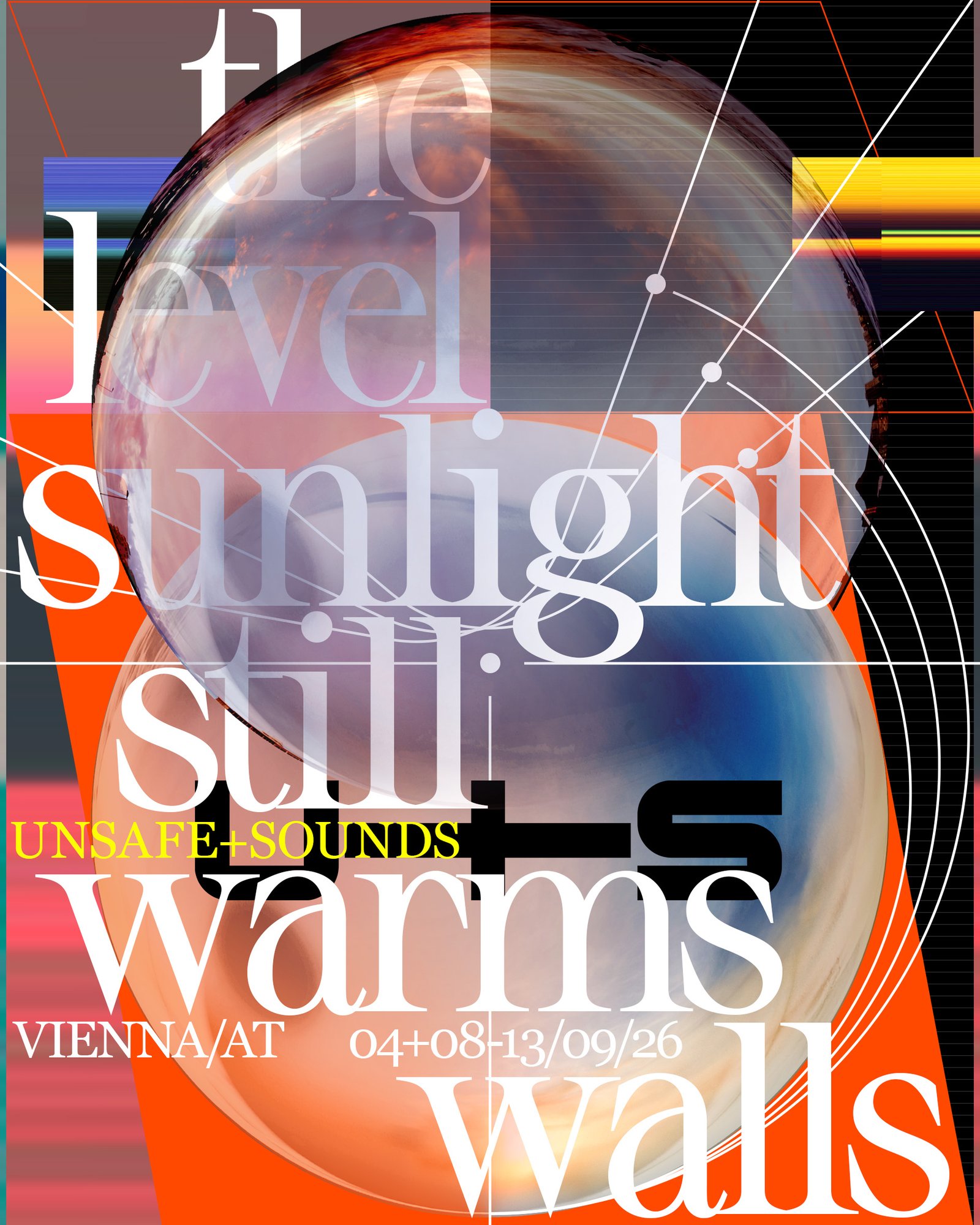 Unsafe+Sounds 2026 event poster